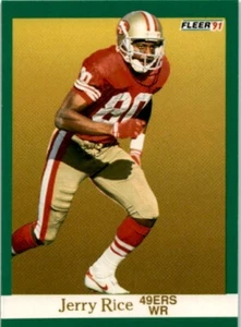 1991 Fleer Jerry Rice San Francisco 49ers #363 - Bild 1 von 2