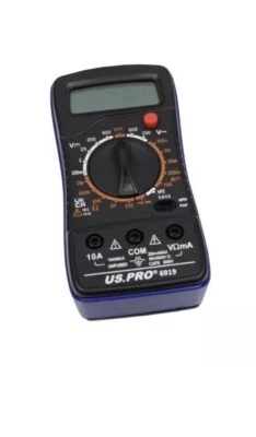 US RPO US PRO Tools LCD Digital Multimeter 6919