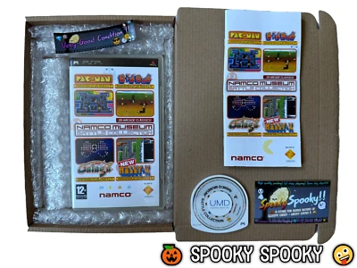 NAMCO Museum Battle Collection Sony PSP - UK PAL VGC CIB - High Quality Packing - Image 1 of 4