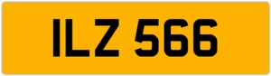 ILZ 566 I 3x3 DATUMSLOSES PRIVATES NUMMERNSCHILD ISAAC IAN IAIN ISLA IVAN IVY IVOR IS - Bild 1 von 1