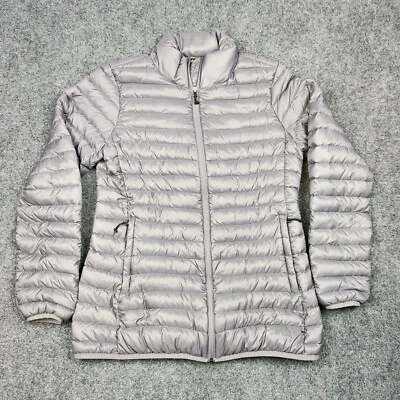 Chaqueta acolchada Cabelas para hombre abrigo mediano de plumón de pato cremallera completa ligero senderismo al aire libre Foto 1 de 4