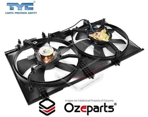 Radiator Thermo Cooling Fan Assembly Dual For Mitsubishi Lancer CH 03~08 2.0L - Picture 1 of 6