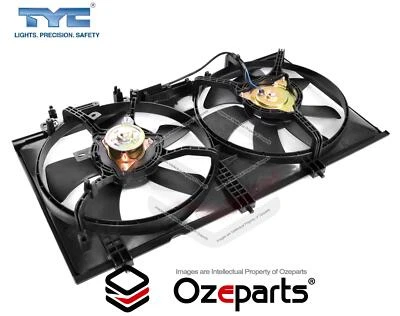 Radiator Thermo Cooling Fan Assembly Dual For Mitsubishi Lancer CH 03~08 2.0L - Image 1 of 4