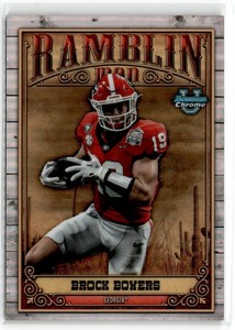 2023 Bowman Chrome University Ramblin Man Brock Bowers #RM-1 Georgia Bulldogs