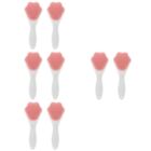 Silicone Facial Cleansing Brush Set - Claw Shape