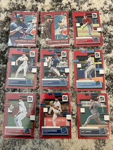 50% off! 2022 Donruss Baseball Red #/2022 & Stars & Statue of Liberty Parallels