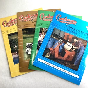 Cushman Club of America Magazines 1987 Volumen 1 Número 1-4 JUEGO COMPLETO - Imagen 1 de 18