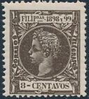 Stamp Philippines Sc 203 1898 King Alfonso 3 Centavos MNH