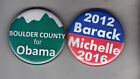 Official Obama Colorado Political Campaign Buttons