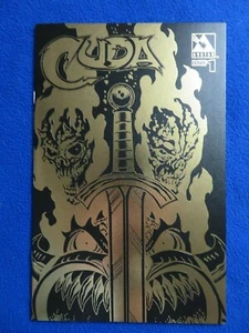 CUDA #1 GOLD FOIL LEATHER EDITION AVATAR PRESS 1998 MOLTO DIFFICILE DA TROVARE - Foto 1 di 1