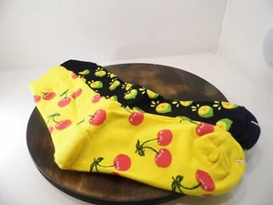 Women's Girls Novelty Funny Crew Socks,Crazy Cute Food Design Socks Cotton 2 pac - Picture 1 of 3