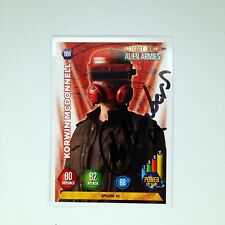 Signed Doctor Who Panini Alien Armies Trading Cards - Genuine Autographs