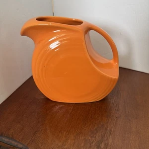 Fiesta Scheibe Wasserkrug Mandarine Orange - Homer Laughlin - Made in USA - Bild 1 von 6