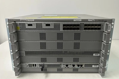 CISCO ASR1006 + ASR1000-RP2 + ASR1000-ESP40 + ASR1000-2T + 20X1GE. GARANTÍA 90 DÍAS - Imagen 1 de 2