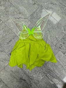 Tinkerbell Kleid Kostüm Karneval Fasching Grün Größe 140 - Bild 1 von 6