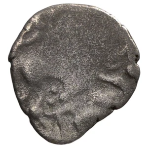 Celtic Britain Iceni, Ecen AR Unit C. 10-43 AD Ecen Corn Ear Type Coin 15M - Bild 1 von 2