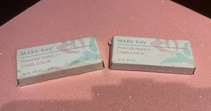2 Mary Kay Vintage Puder perfekte Wange Farbe Rouge Nachfüllpackungen - FLIEDER 5291 Neu im Karton - Bild 1 von 5