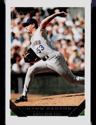 Shawn Barton 1993 Topps Gold #569 RC Seattle Mariners - Image 1 of 2