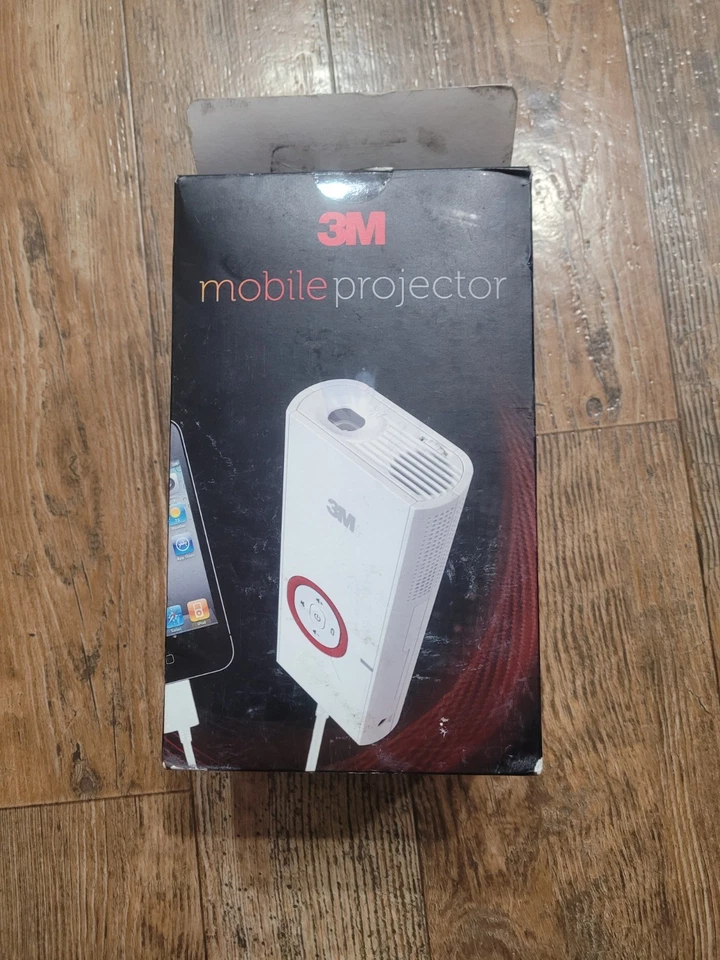 3M Mobile Projector Compatible W/ Apple 30-Pin Devices MP225A Used Once LN! - Image 1 of 4