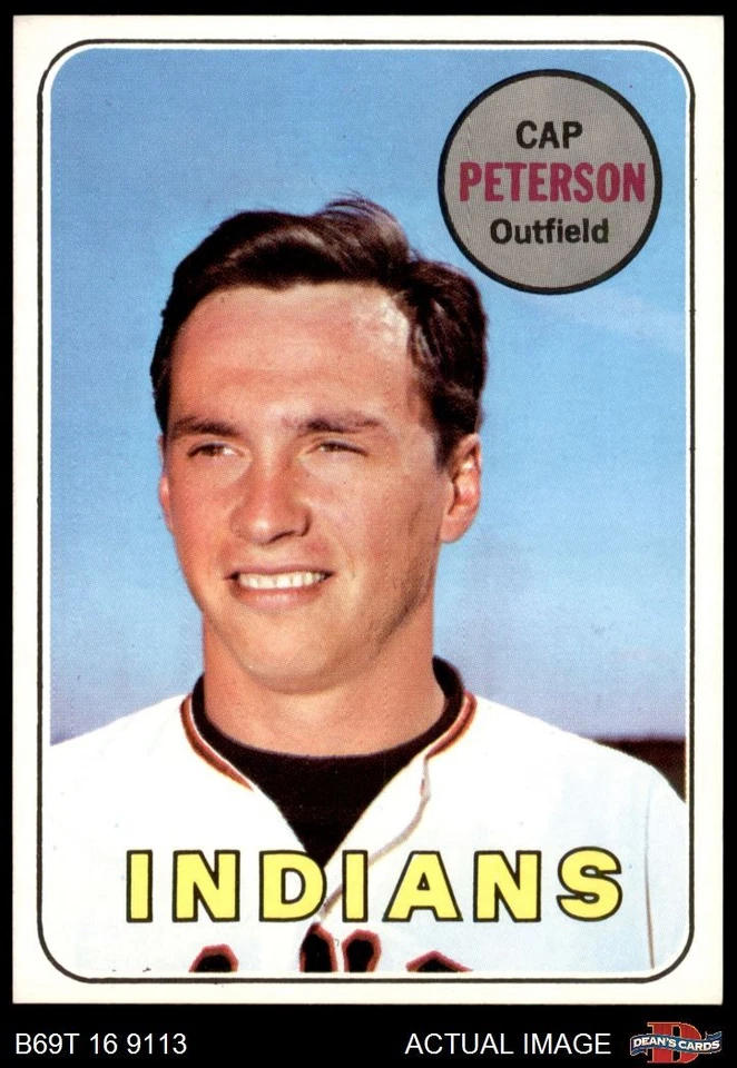 1969 Topps #571 Cap Peterson Indians 8 - NM/MT - Image 1 of 1