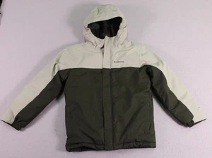 Columbia Jacke Youth Small grün Omni-Tech Omni-Heat Kapuze Ski Winter Mantel - Bild 1 von 17