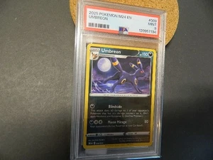 Umbreon TCG Pokemon 2025 M24 English #009  PSA 9 - Picture 1 of 4