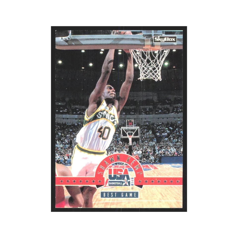1994 SkyBox USA Shawn Kemp USA #15 - Image 1 of 3