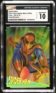 Fleer Fleer Ultra Spider-Man Spider-Man 1995 #9 de 10 CGC 10 - Imagen 1 de 3
