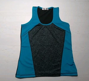 Canotta Love Nation donna Teal Activewear taglia media poliestere e lycra - Foto 1 di 14