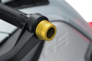 KURYAKYN Lodestar Handlebar Sliders for BMW - Gold 3800 - Foto 1 di 1