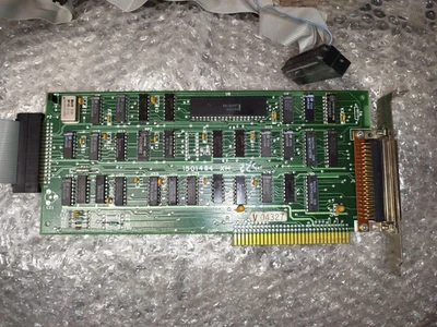 8-bit ISA FDD floppy disk controller card XT PC AT (IBM 1501484) - WORKING - Image 1 of 4