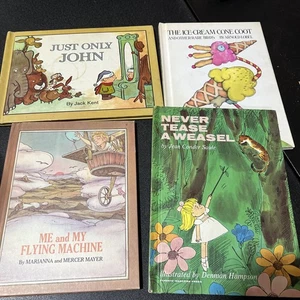 Whimsical Vintage Kids Lot – 4 Illustrated Hardcovers – Mayer, Kent, Lobel - Imagen 1 de 10