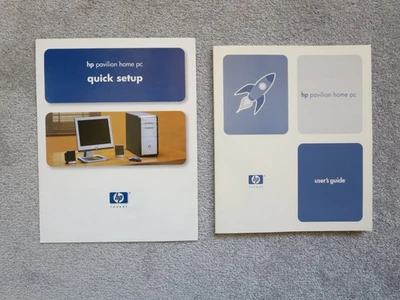 Computer Manual: . .HP Pavilion Home PC User Guide & Quick Setup Guide - Image 1 of 4