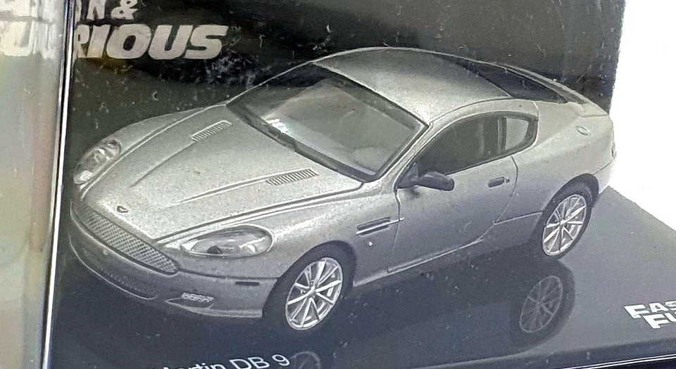 DeAgostini 1/43 Scale F220CMC064 - Fast and Furious Aston Martin DB 9 - Silver - Image 1 of 4