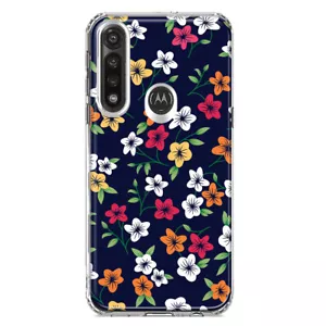 Mundaze Case for Motorola Moto G Power 2020 Cover Cute Colorful Flowers - Picture 1 of 6