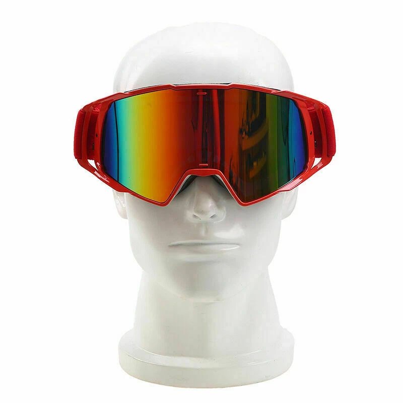 Gafas deportivas rojas para motocross ATV MTB todoterreno scooter Foto 1 de 4