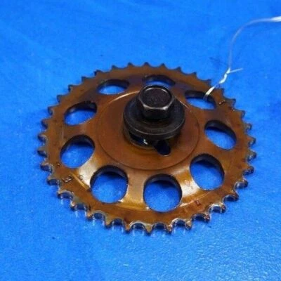 02-06 Scion xB OEM ÁRBOL DE LEVAS DE ESCAPE EJE DE LEVA ENGRANAJE DE DISTRIBUCIÓN PIÑÓN + PERNO Foto 1 de 4