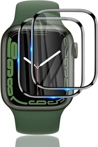 2x Film 9D pour Apple Watch Série Ultras 49mm Vollklebend Acrylique Verre - Photo 1 sur 5
