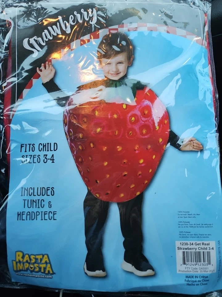 Pasta Imposta ¡Disfraz FRESA!  Foto 1 de 1