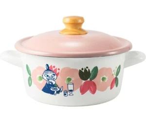 Moomin Valley Little  My FUJI HORO enamel cookware stock pot 2.9L D20cm - Picture 1 of 4