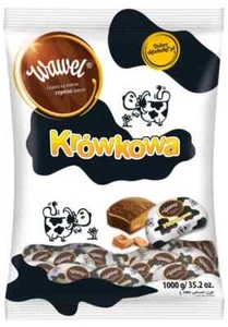 WAWEL CZEKOLADKI KROWKA 1KG - MILK CHOCOLATE WITH CARAMEL FILLING 1KG - Picture 1 of 1