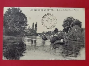 CPA 79 Niort - Les Bords de la Sèvre - Rentrée des Récoltes au Marais - Imagen 1 de 2