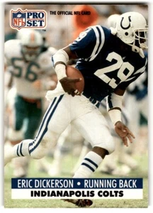 1991 Pro Set Eric Dickerson #175 Indianapolis Colts - Picture 1 of 2