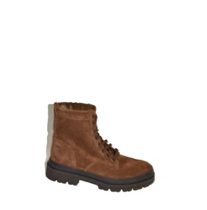 New! Vince Men's Raider Combat Suede Boots Brown Size 9 M DD363A - Picture 1 of 6