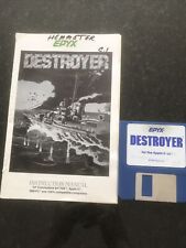 Epyx Destroyer Apple IIGG 1987 Vintage 