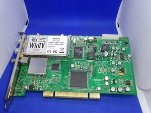 HAUPPAUGE WINTV TRI-MODE 14569 LF Rev B3A0 DVB-T DVB-S PAL PCI TV KARTE  #GK5417 - Bild 1 von 3
