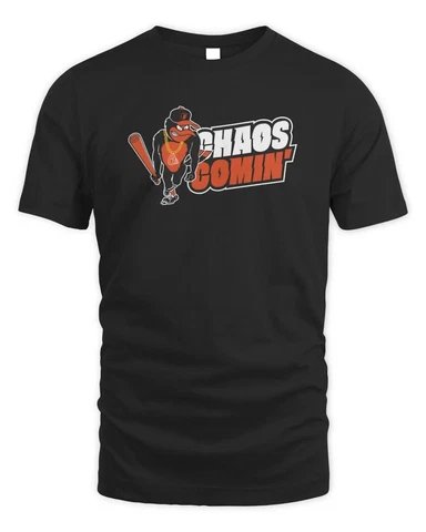 Baltimore Orioles Chaos Comin' Baseball 2023 Team T-Shirt Gift For Fans Cover