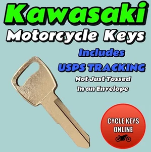 Kawasaki S2 Mach 2 H1 H2 KH500 motorcycle keys Cut to Code key codes 701-705 - Bild 1 von 1