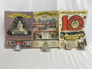 North Bay Carnival Pins And Programs 1993-1995 Plus 1991 Pin - Picture 1 of 18