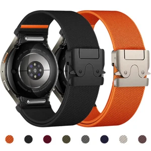 Quick Fit Sport Nylon Watch Band Strap For Samsung Galaxy Watch 7 6 5 4 40mm44mm - Photo 1 sur 19